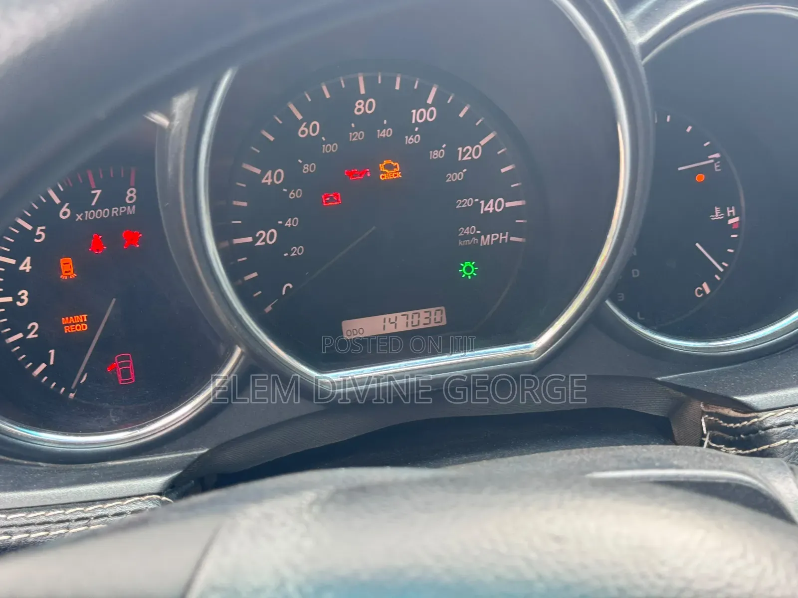 Lexus RX 2008 Red