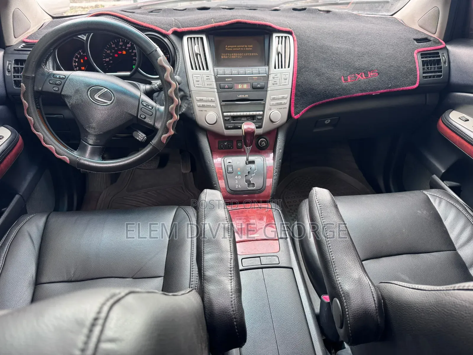 Lexus RX 2008 Red