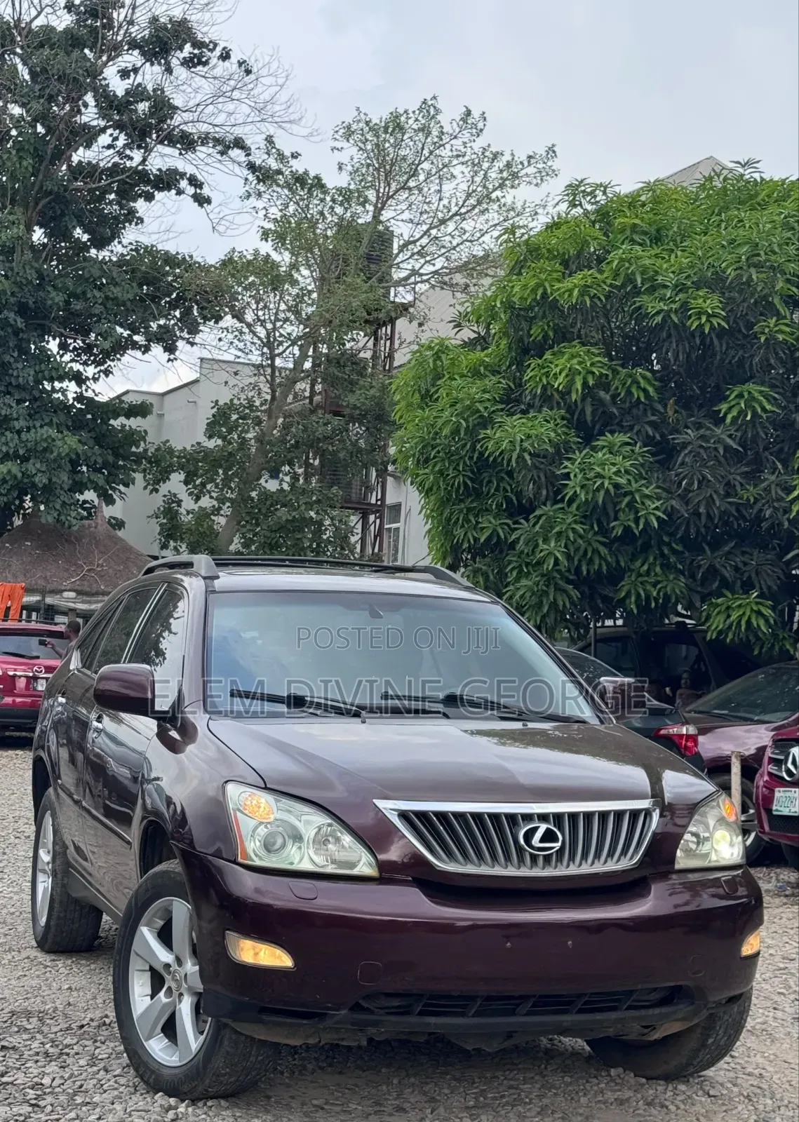 Lexus RX 2008 Red