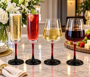 Champagne / Flute Glass Cups – 6 PCS