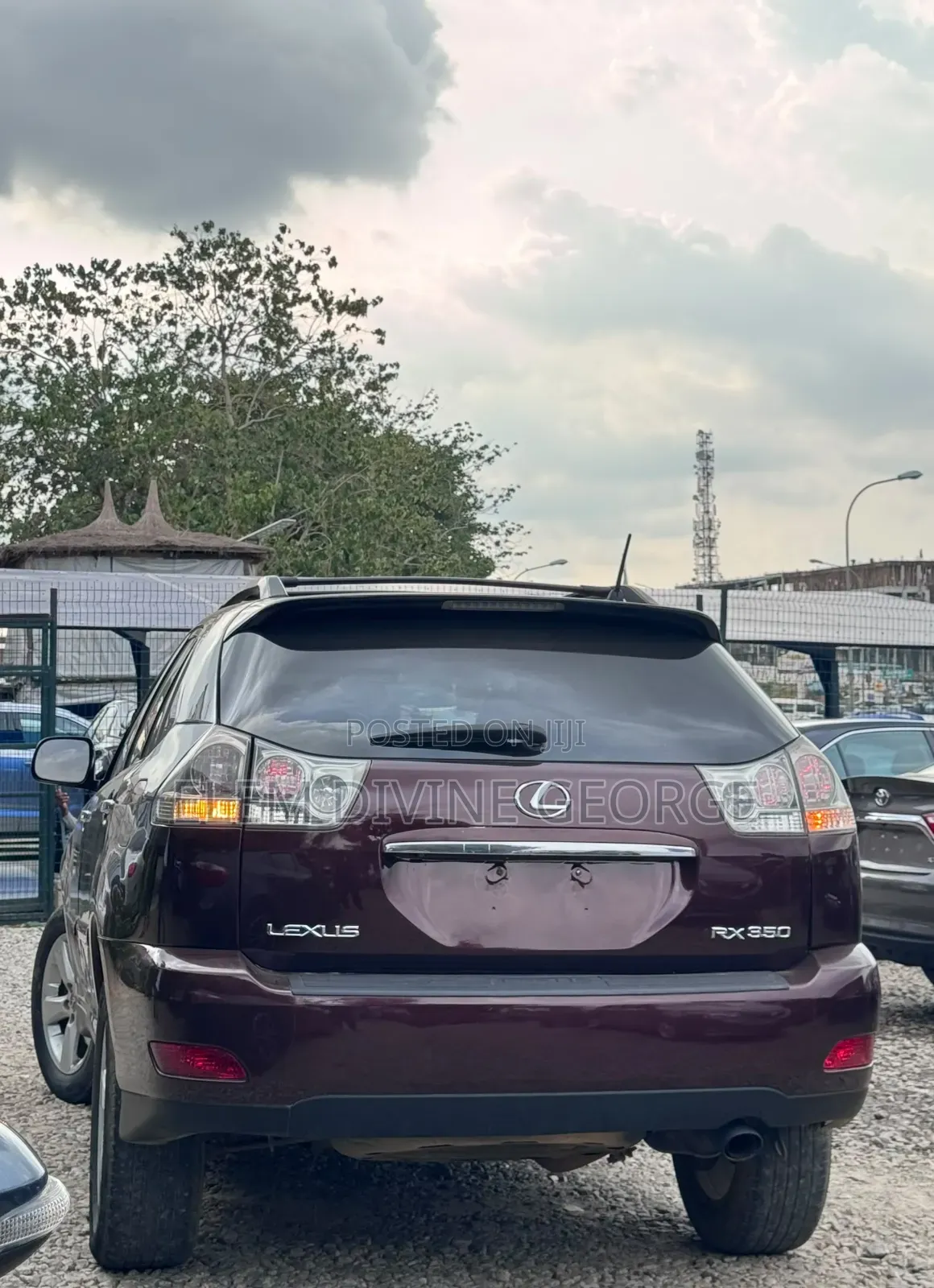 Lexus RX 2008 Red