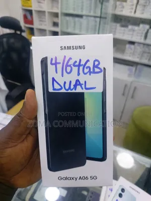 New Samsung Galaxy A06 64 GB Black
