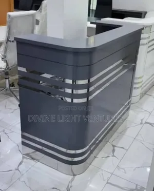 Beautiful Black Reception Table