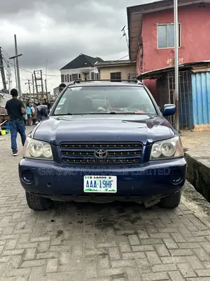 Toyota Highlander V6 AWD 2004 Blue