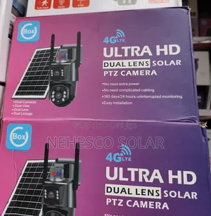 Original 4G LTE Dual Lens Solar PTZ CCTV Camera