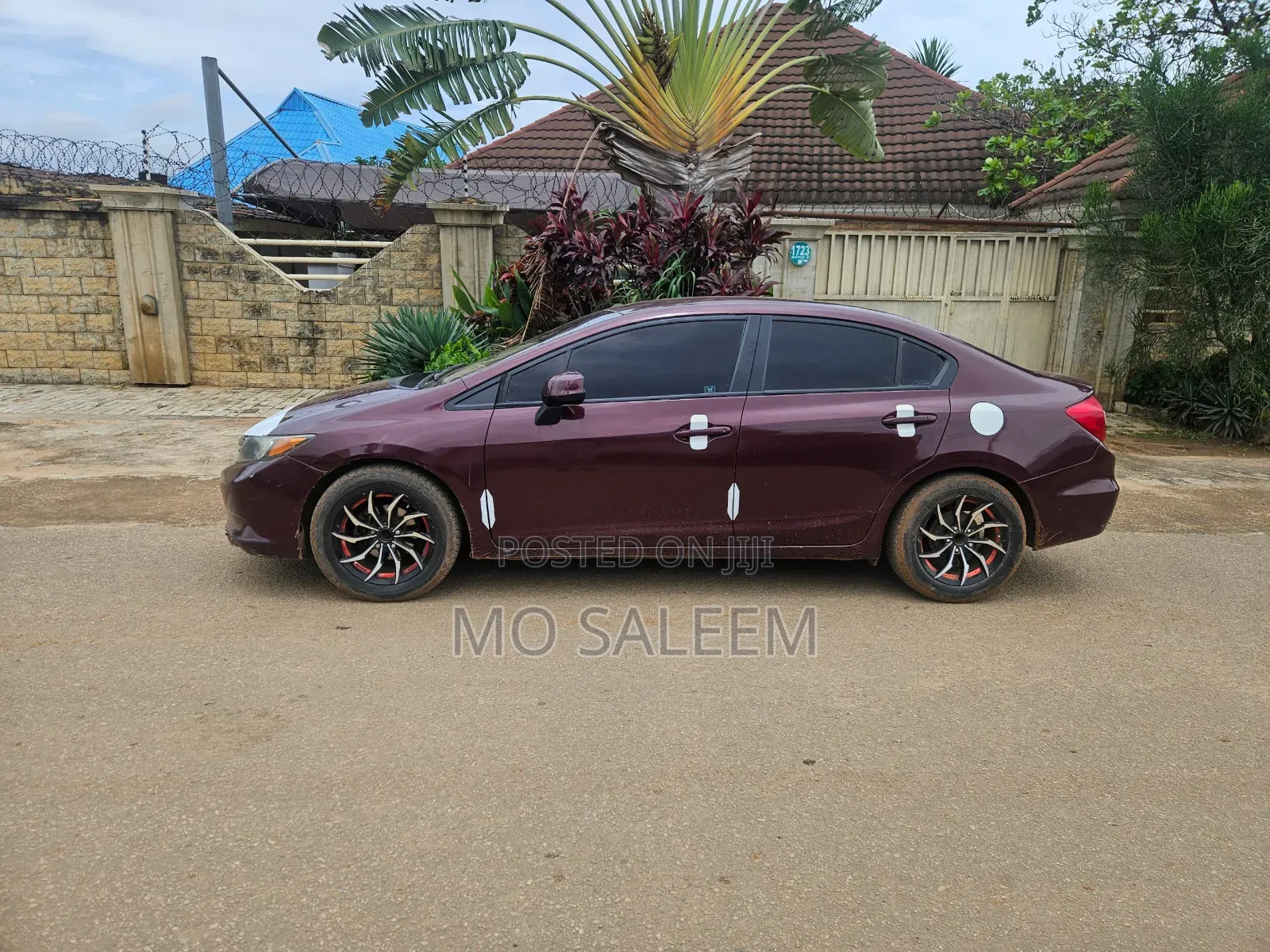 Honda Civic 2012 Maroon