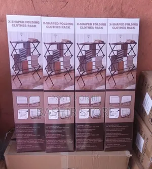 Foldable Telescopic Clothes Rack