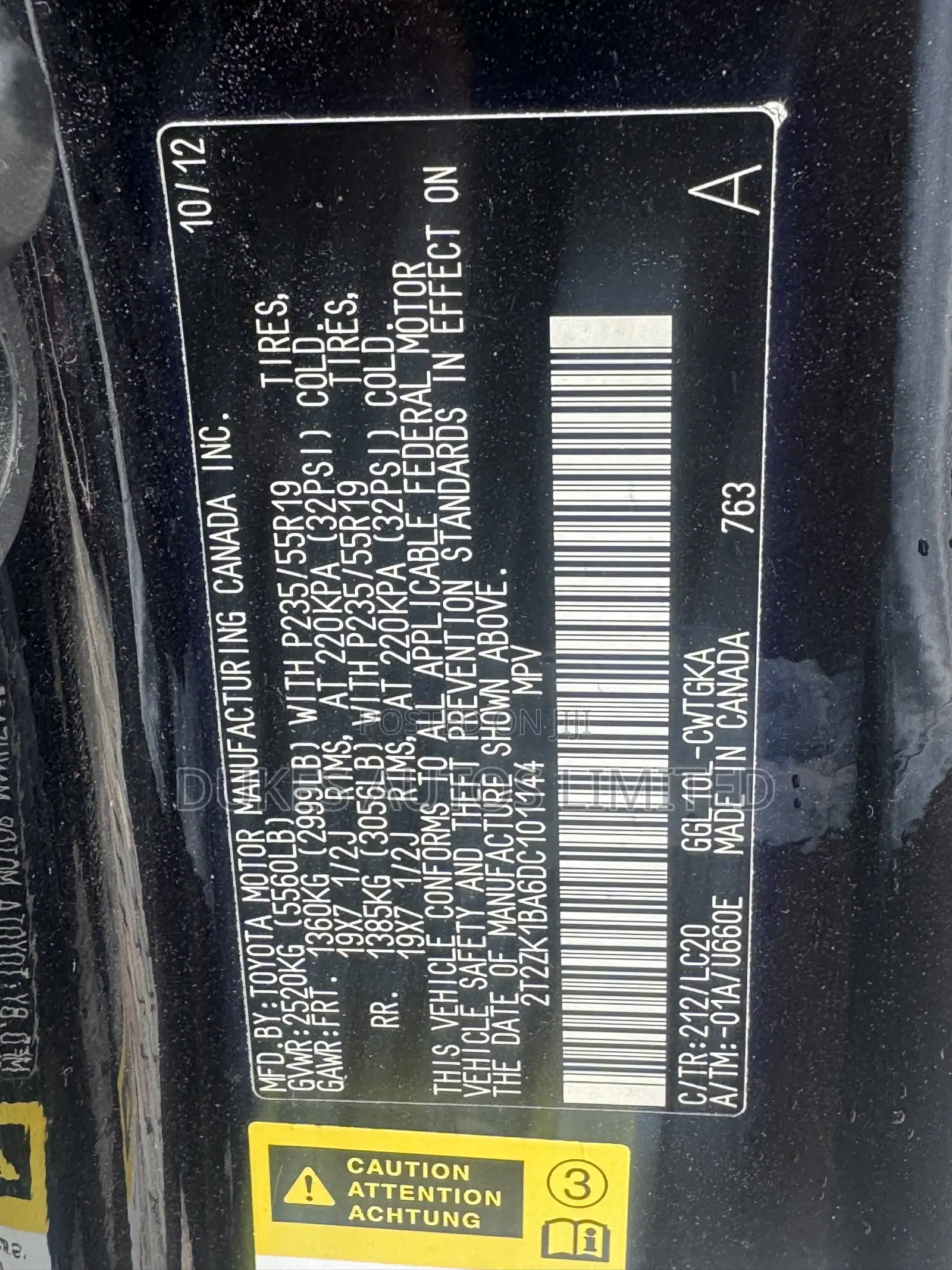 Lexus RX 2013 Black