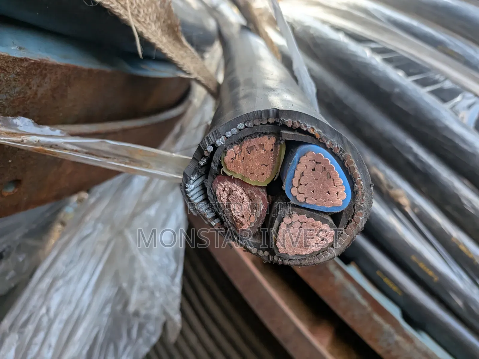 Original Single Core Armored Cable Niger Chin