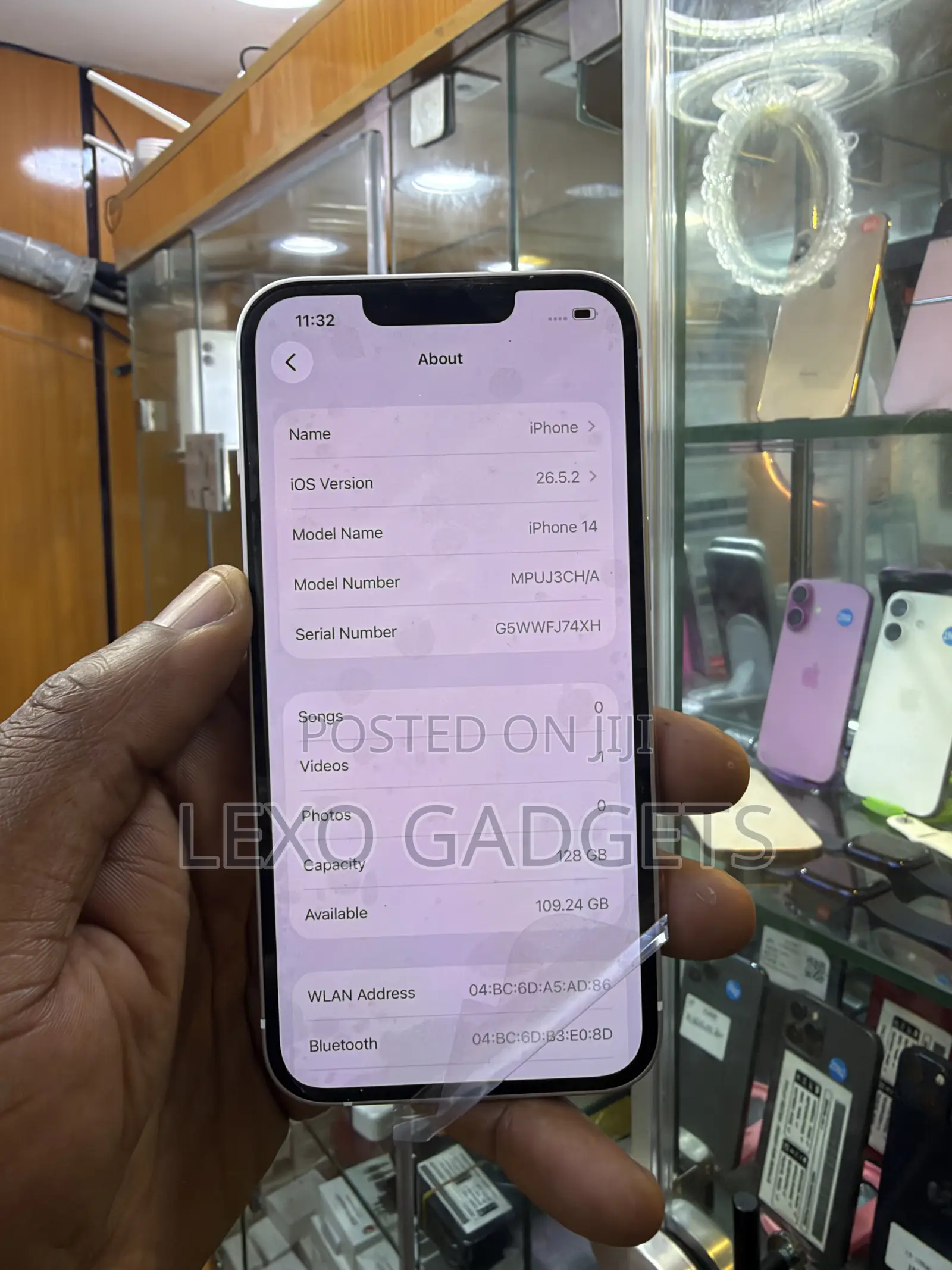 New Apple iPhone 14 128 GB White