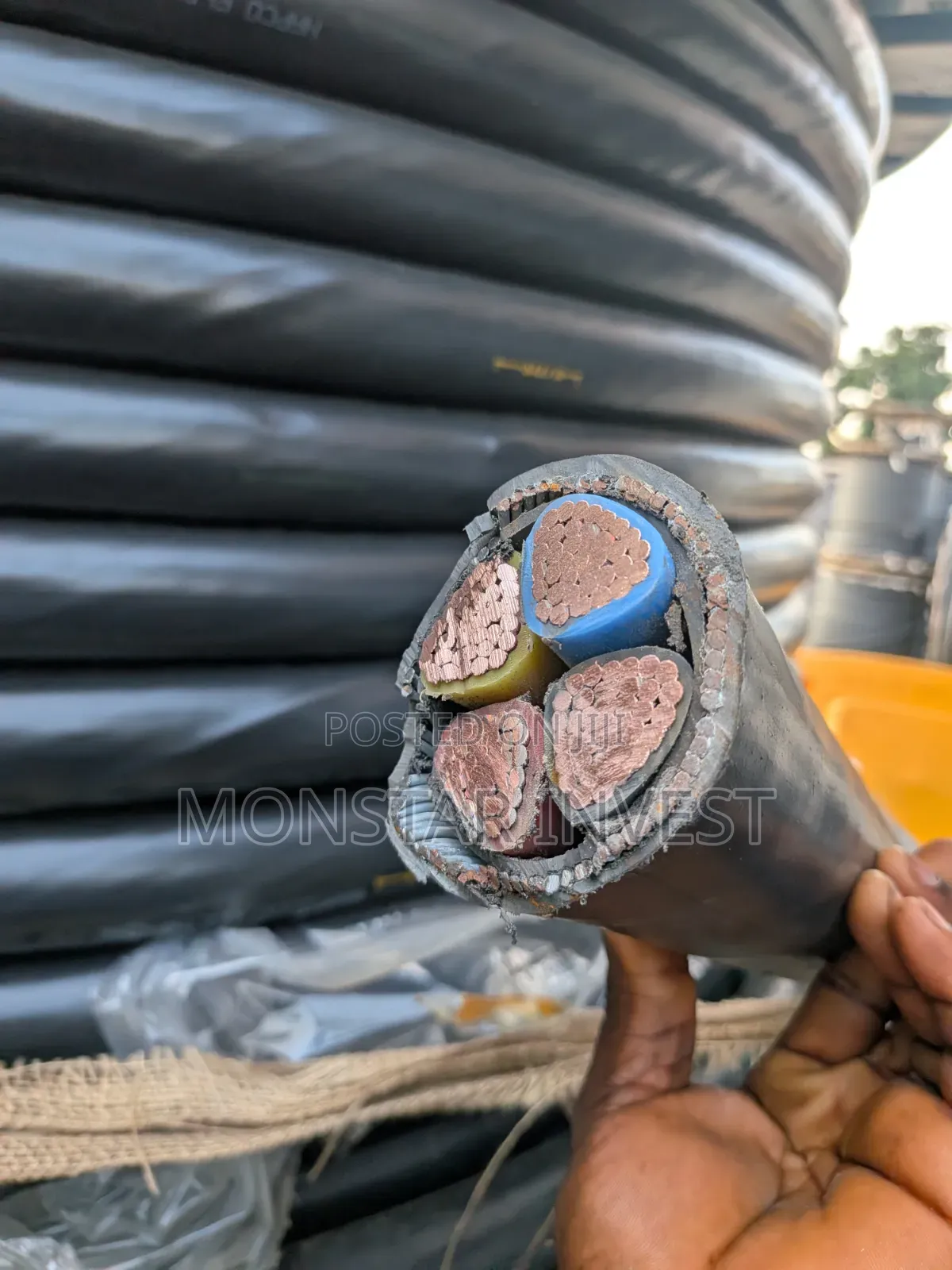 4core Armored Cable Niger Chin