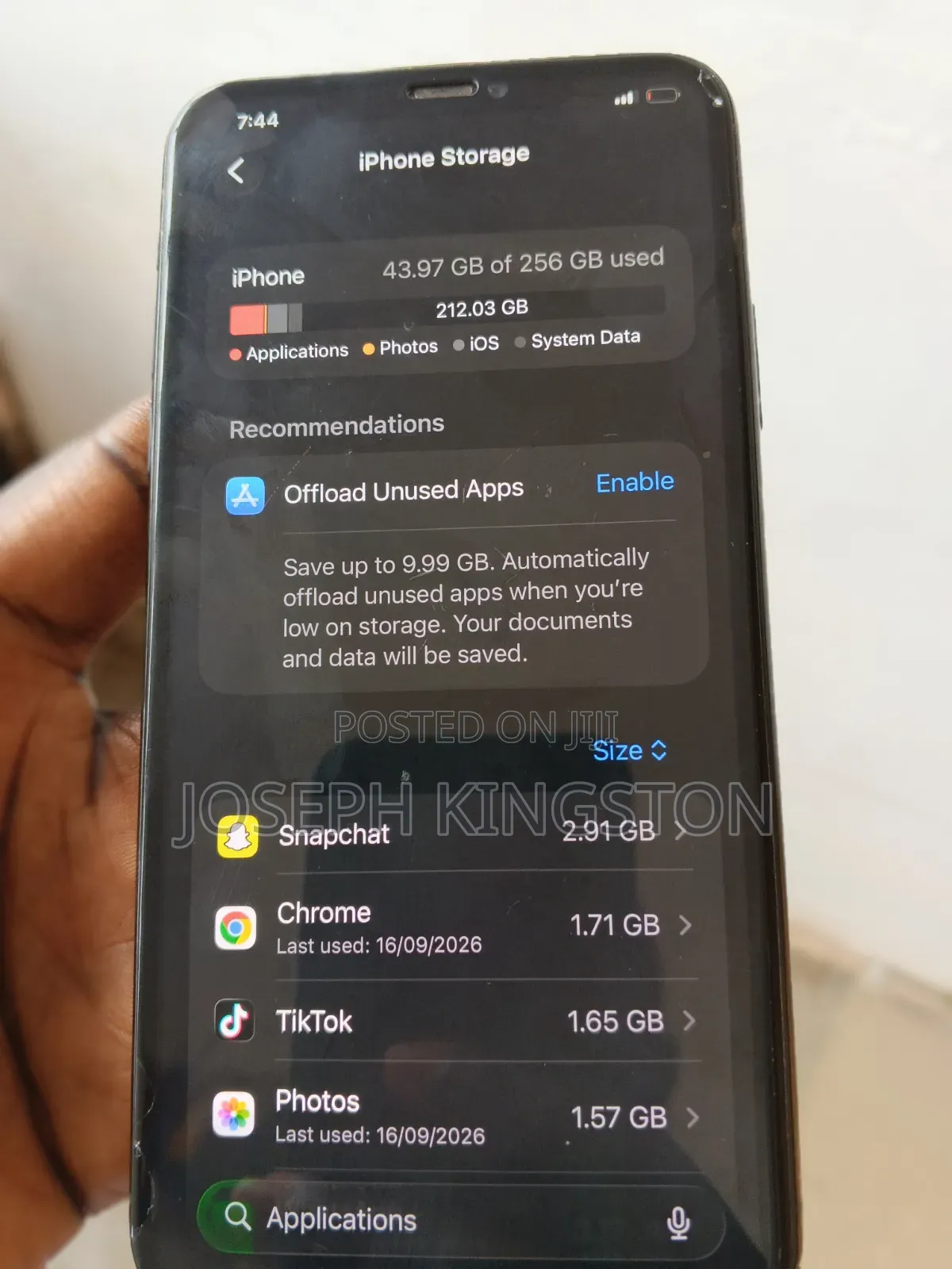 Apple iPhone 11 Pro Max 256 GB Graphite