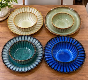 Luxurious Ceramic Plate / Bowl - 12pcs