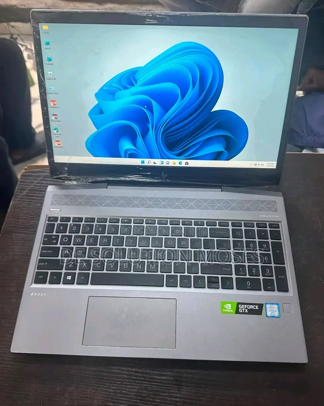 Laptop HP ZBook 15 G5 16GB Intel Core i7 SSD 256GB