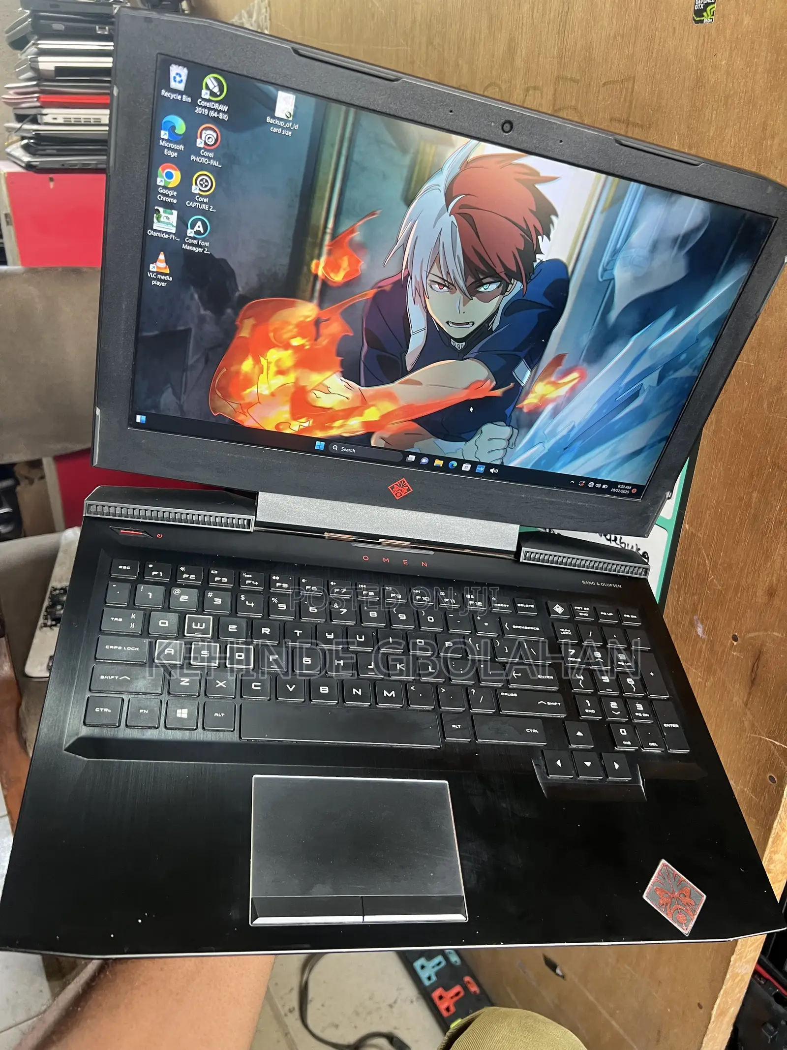 Laptop HP Omen 15 8GB Intel Core i7 SSD 128GB