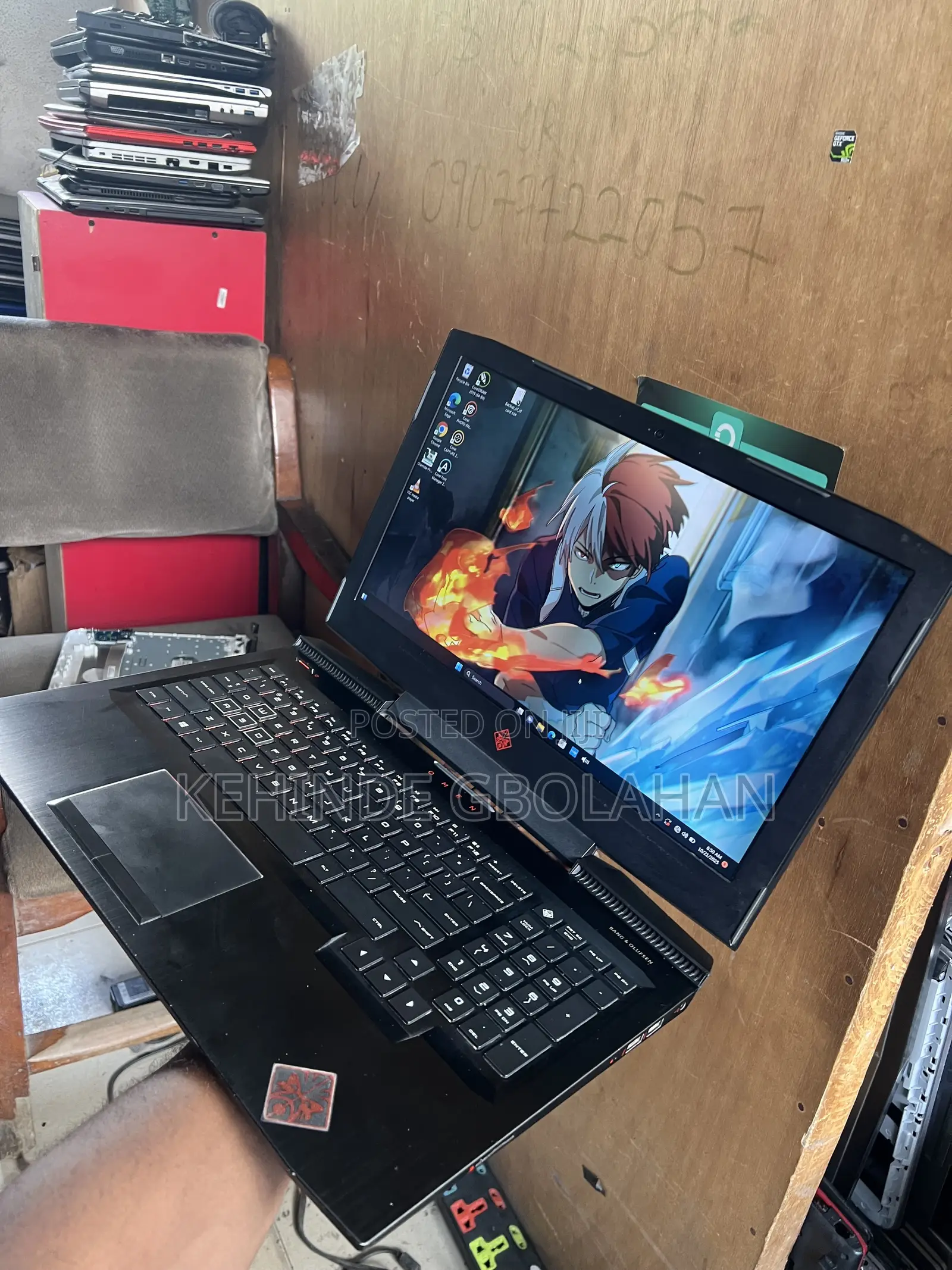 Laptop HP Omen 15 8GB Intel Core i7 SSD 128GB