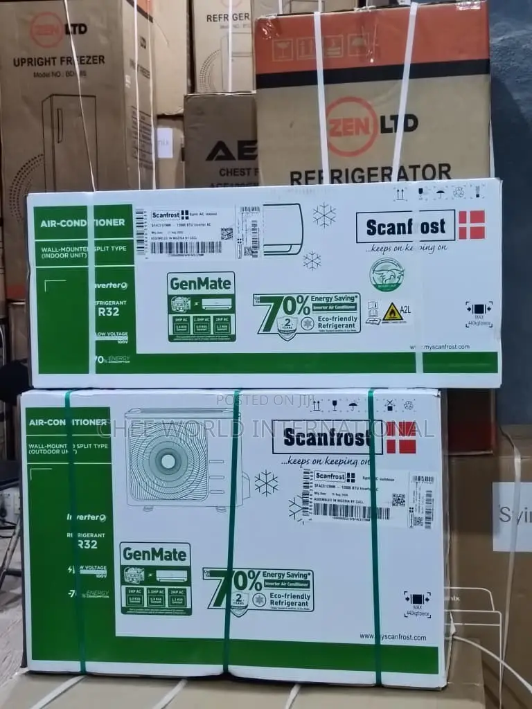 Original Scanfrost 1.5HP Inverter Split Unit AC – Energy Saving