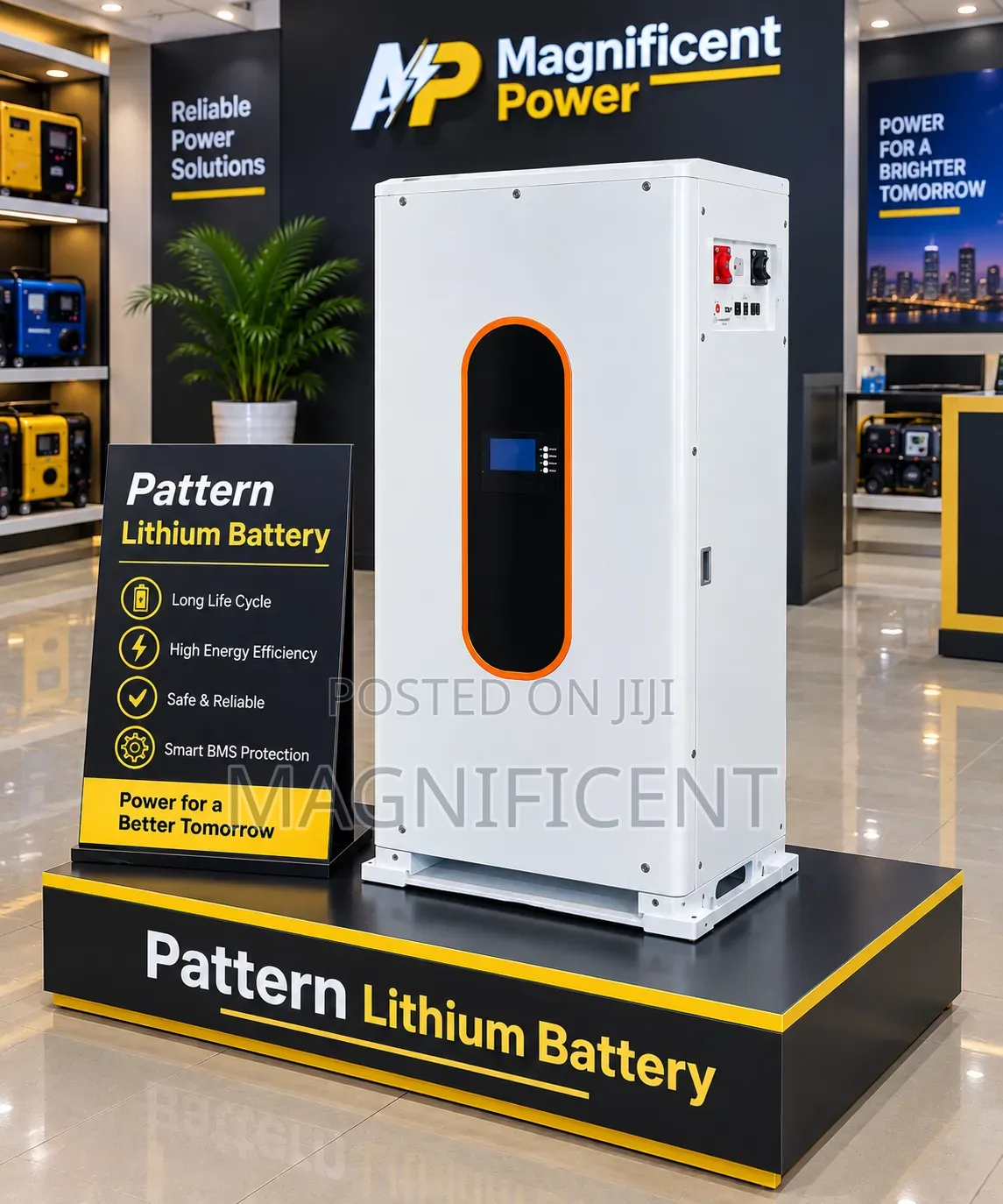 Pattern15kW 51.2V Lithium Battery Premium System Long-Life High Effi