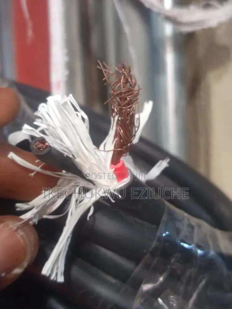 8mm DC Cable Double Core/Per a Yard