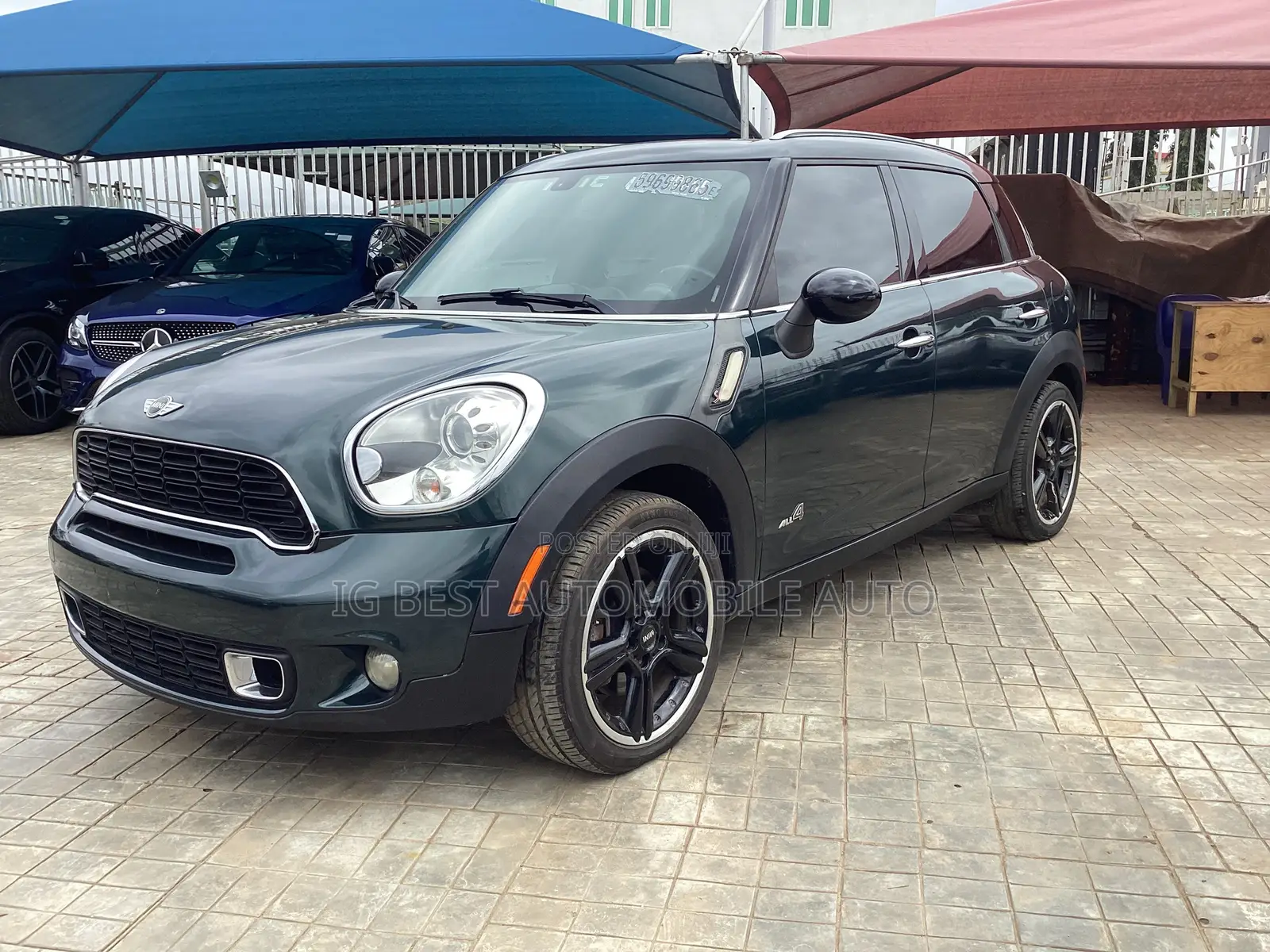Mini Cooper S 2012 Green