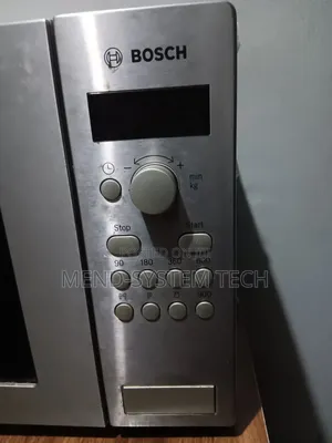 Bosch Microwave Oven – Digital Display, Stainless Steel