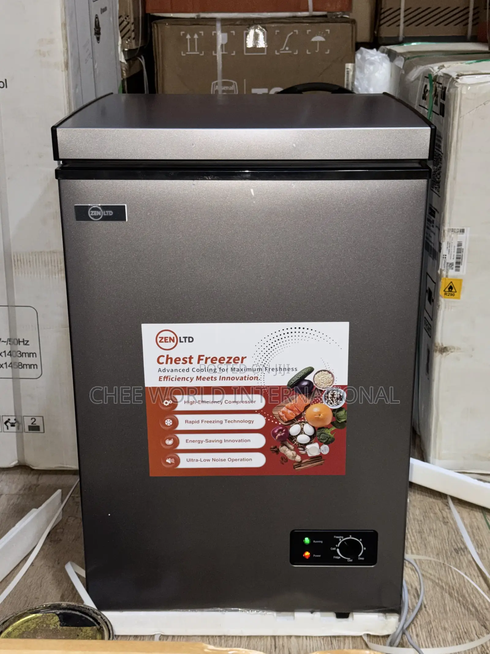 Original ZEN LTD 100L Chest Freezer – Fast Freezing