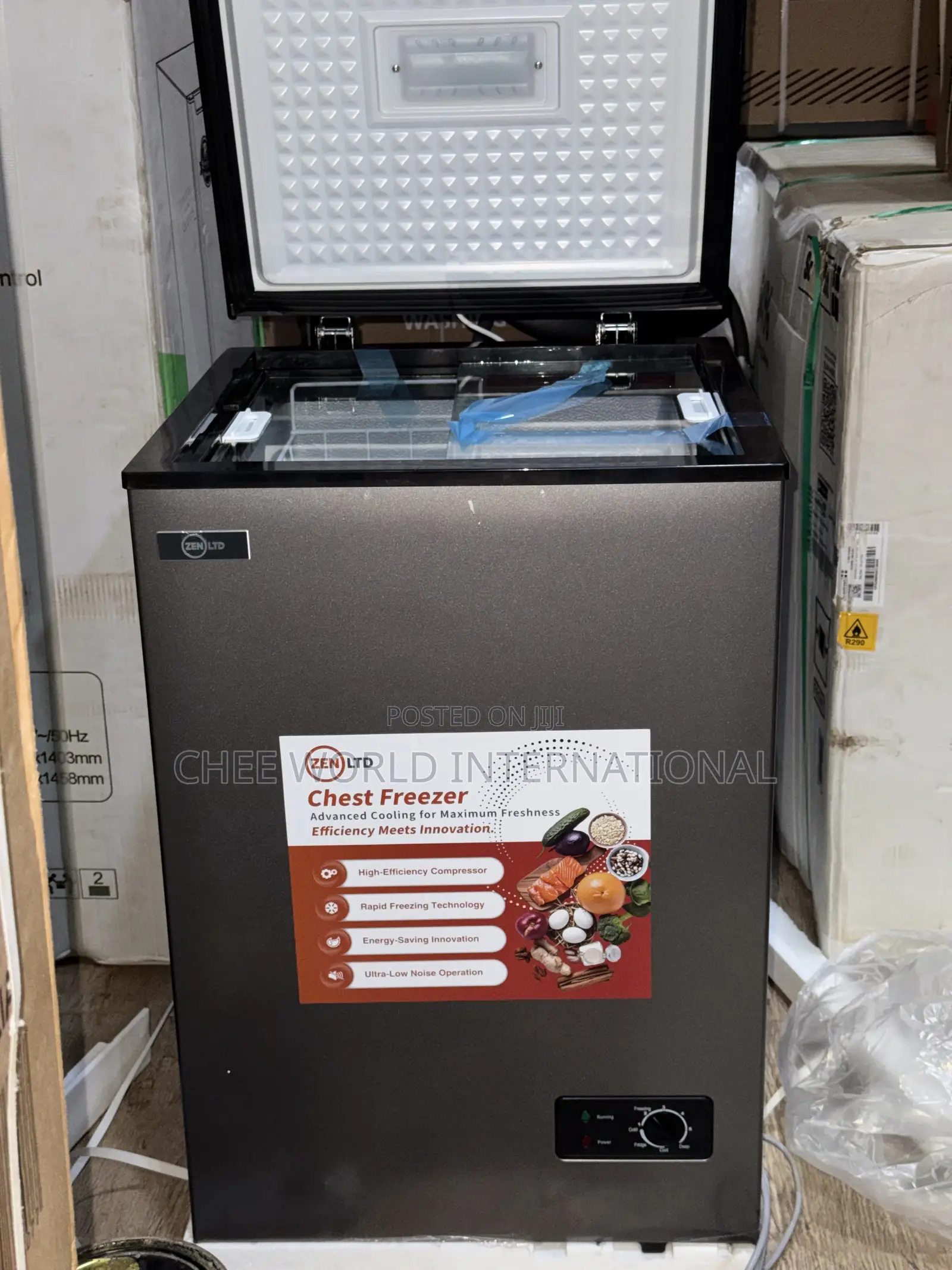 Original ZEN LTD 100L Chest Freezer – Fast Freezing