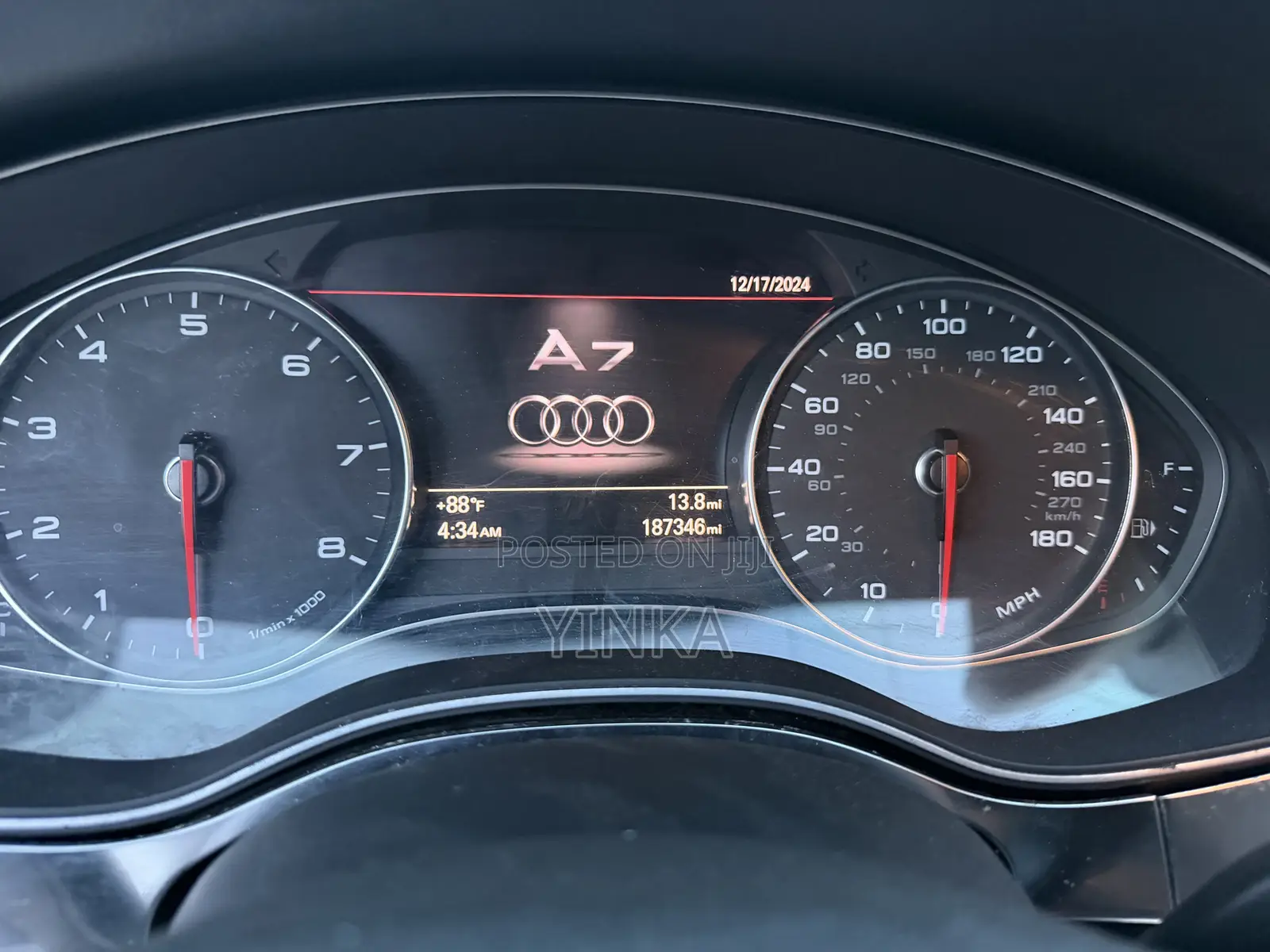 Audi A7 3.0 TSI 2012 Blue