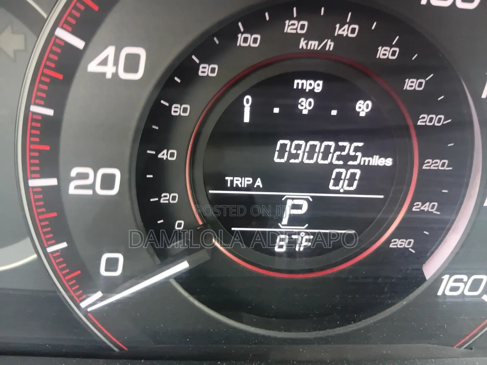 Honda Accord 2013 Silver