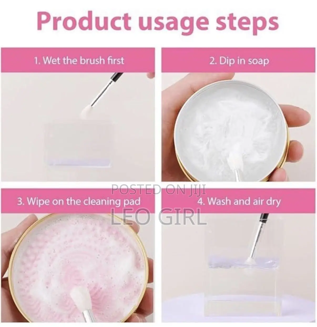Makeup Brush Cleaner Soap