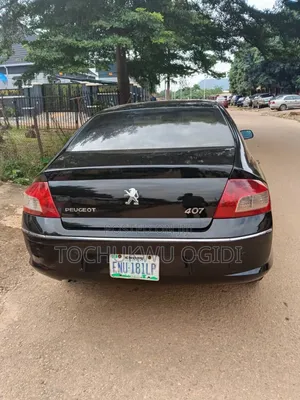 Peugeot 407 2005 Black