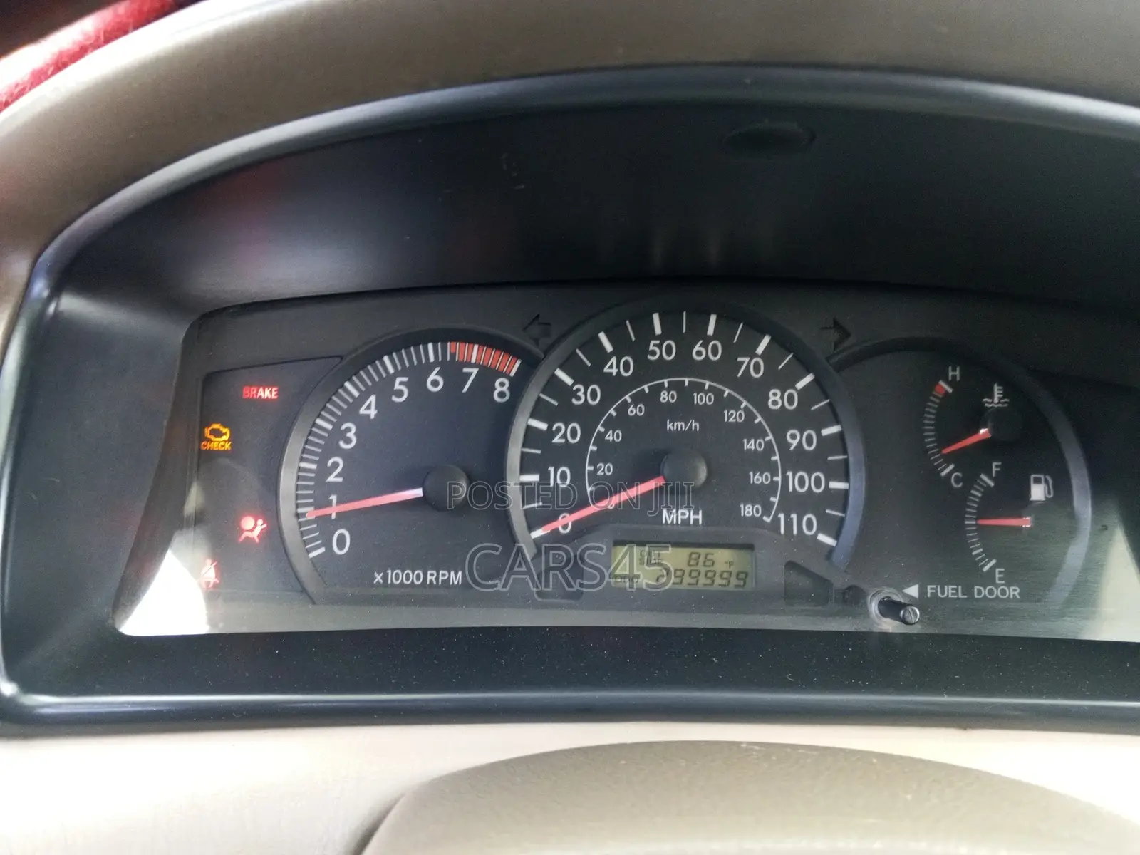 Toyota Corolla 2007 Red
