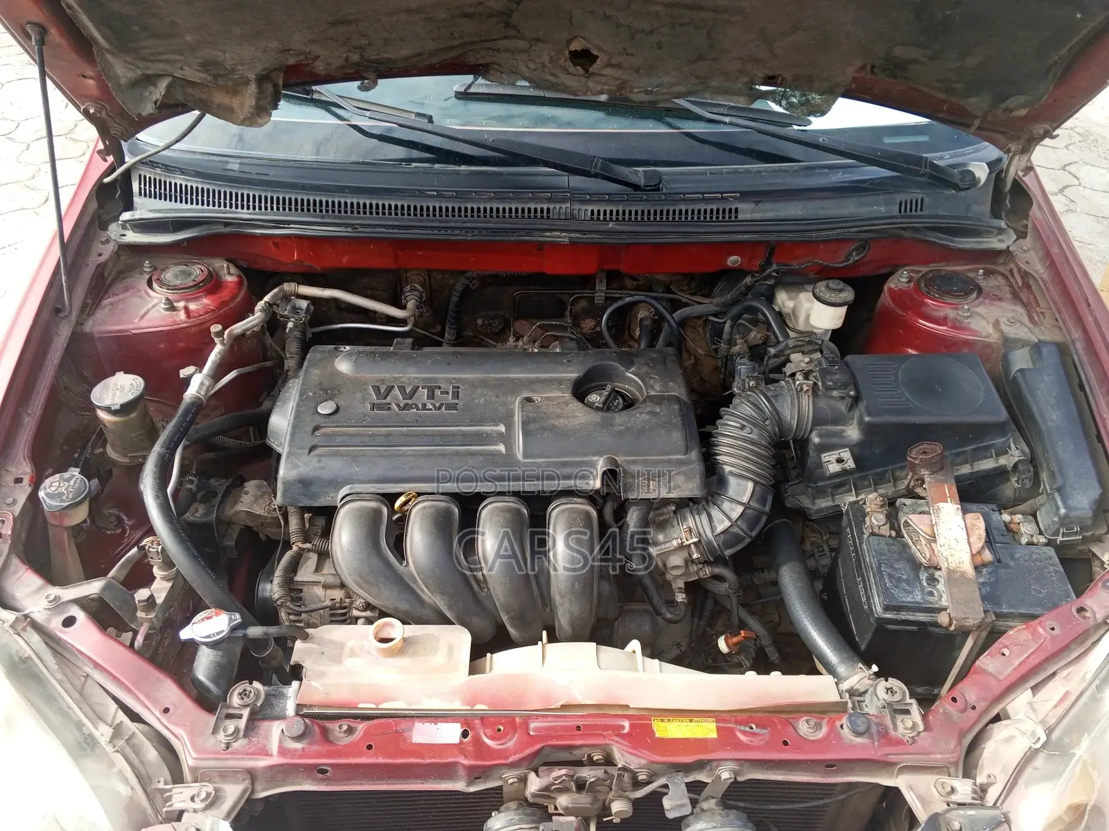 Toyota Corolla 2007 Red