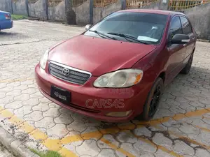 Toyota Corolla 2007 Red