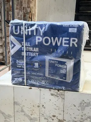 240Ahs Unity Solar Battery