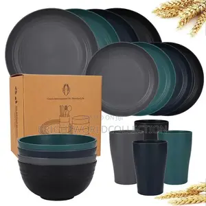 16 Set of Dinner Unbreakable Set Dinnerware Sets (16PCS) - Lightweigh