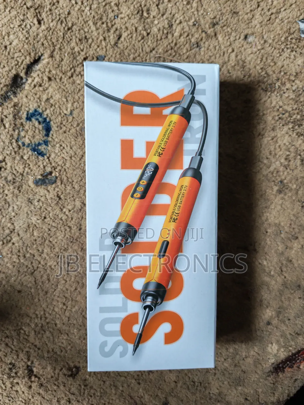 Portable Rechargeable Soldering Iron