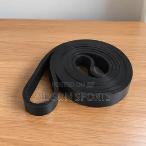 Black Resistance Loop Band (30–60 Lbs) for Strength Muscle Activation
