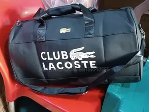 Leather Lacoste Travelling and Duffle Bag