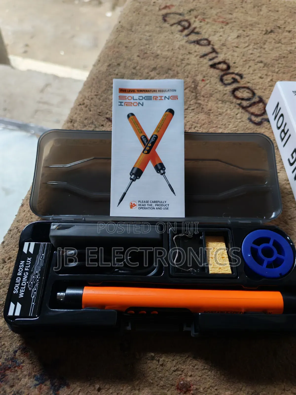 Portable Rechargeable Soldering Iron