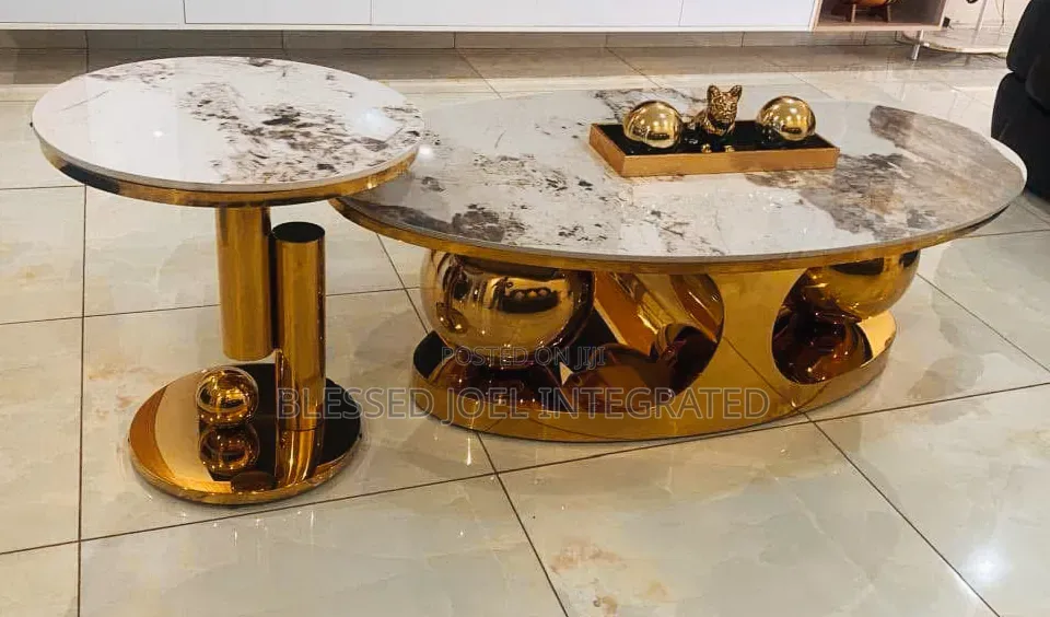 Imported Centre Table and Stool