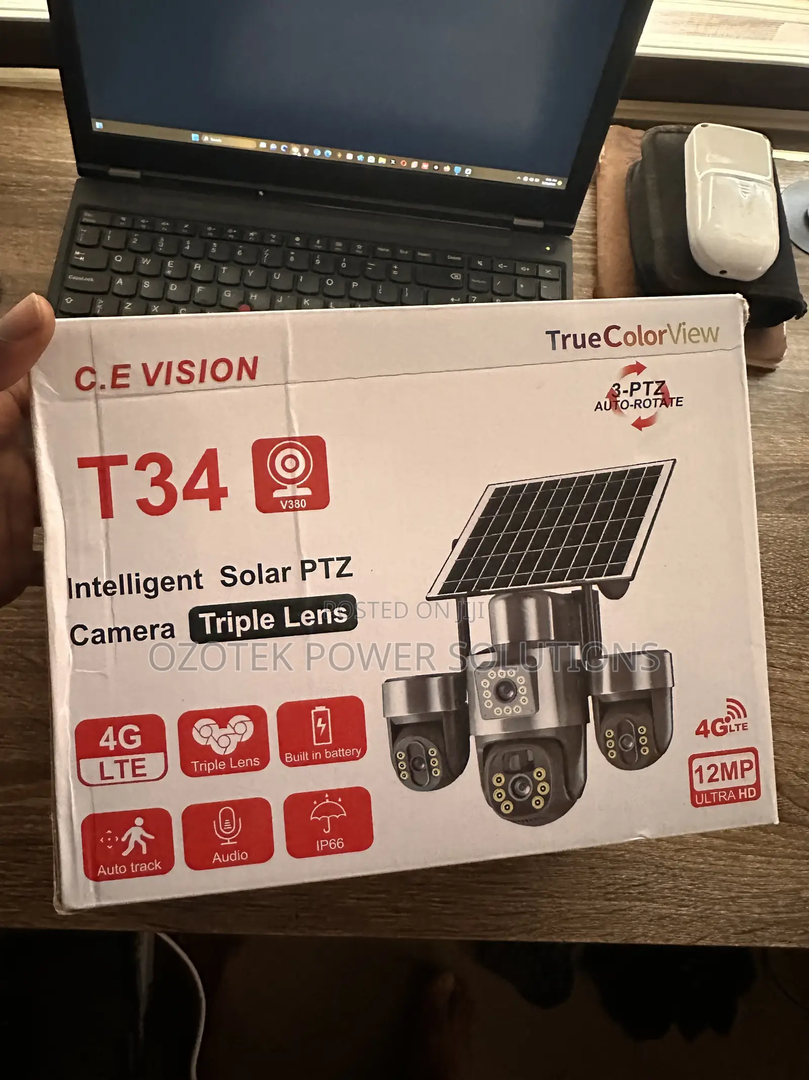 3 Lens PTZ Camera, T34
