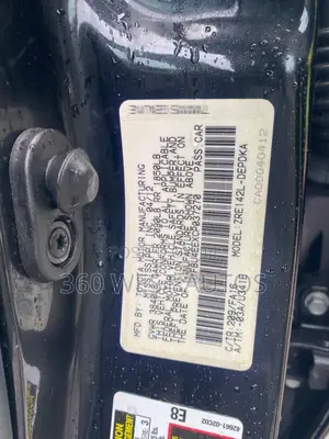 Toyota Corolla LE 4dr Sedan (1.8L 4cyl 4A) 2012 Black
