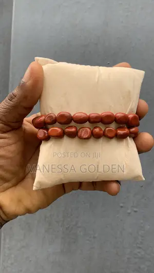 Coral Beaded Bracelet