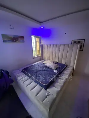 Luxury Velvet 5 BY 6 Bedframe With Bed