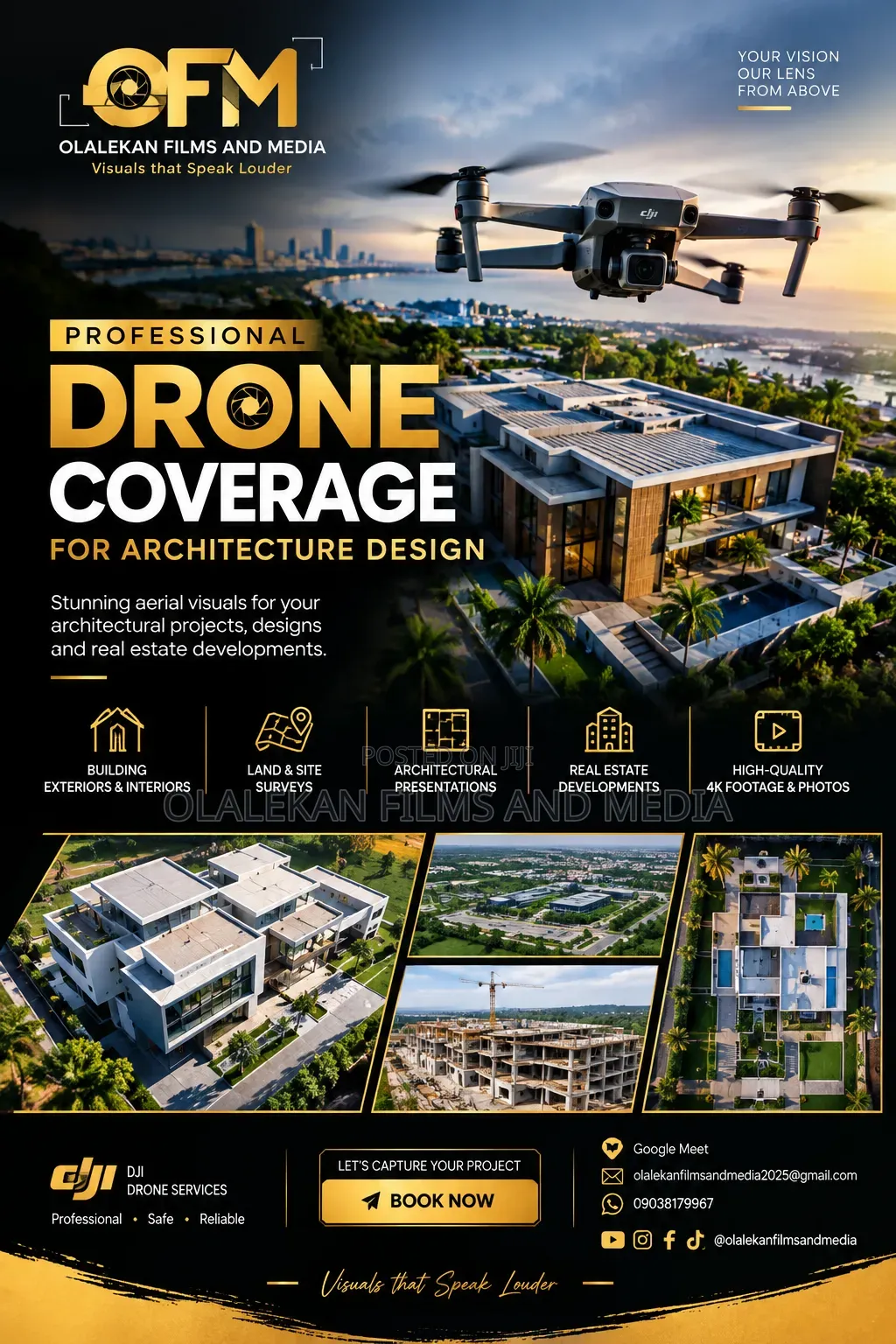 Architectural Drone Coverage