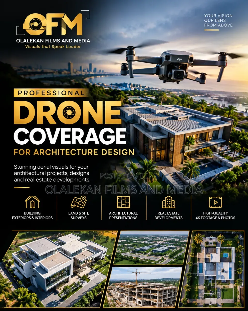 Architectural Drone Coverage