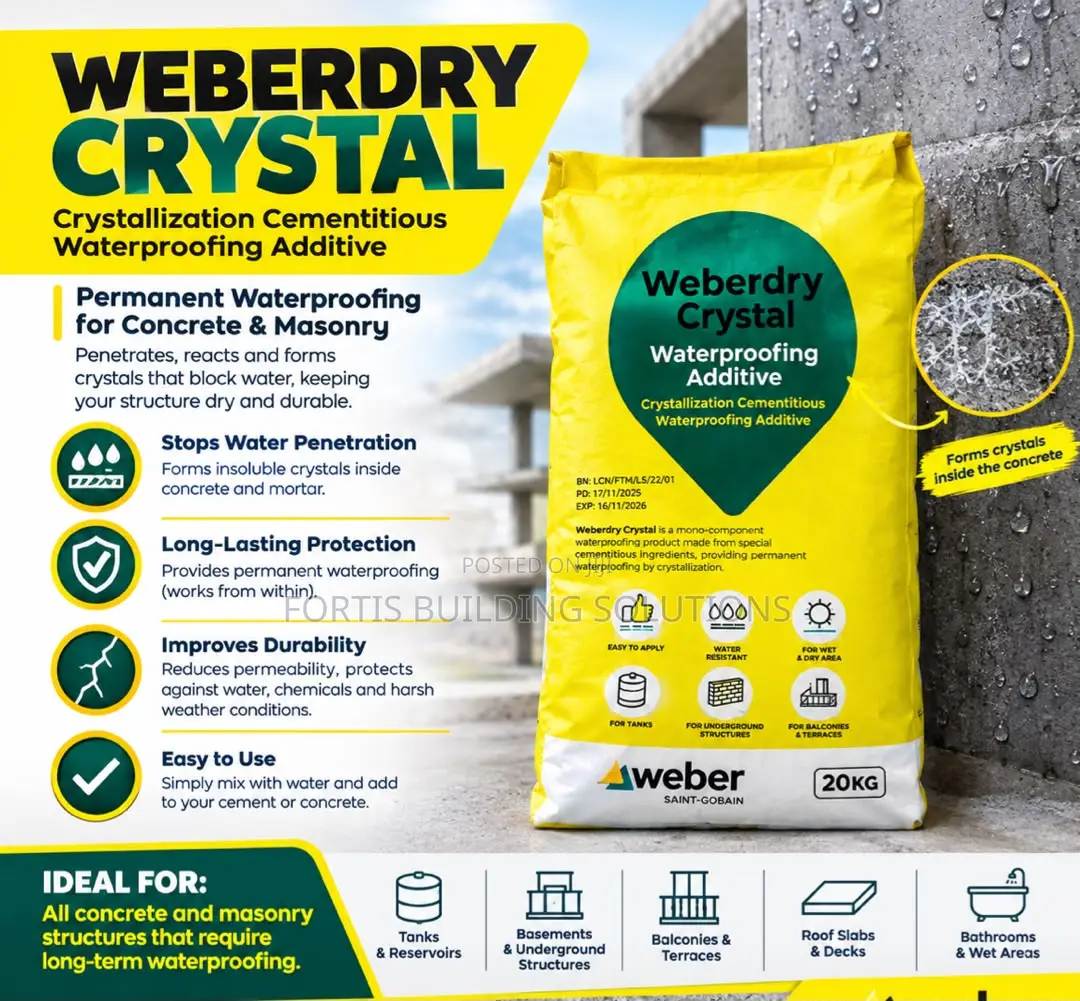 Weberdry Crystalline 20kg Bag