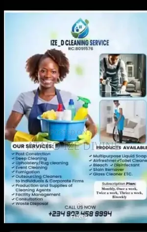 Cleaning and Funmigation