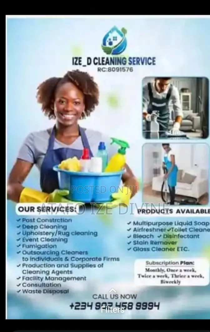 Cleaning and Funmigation